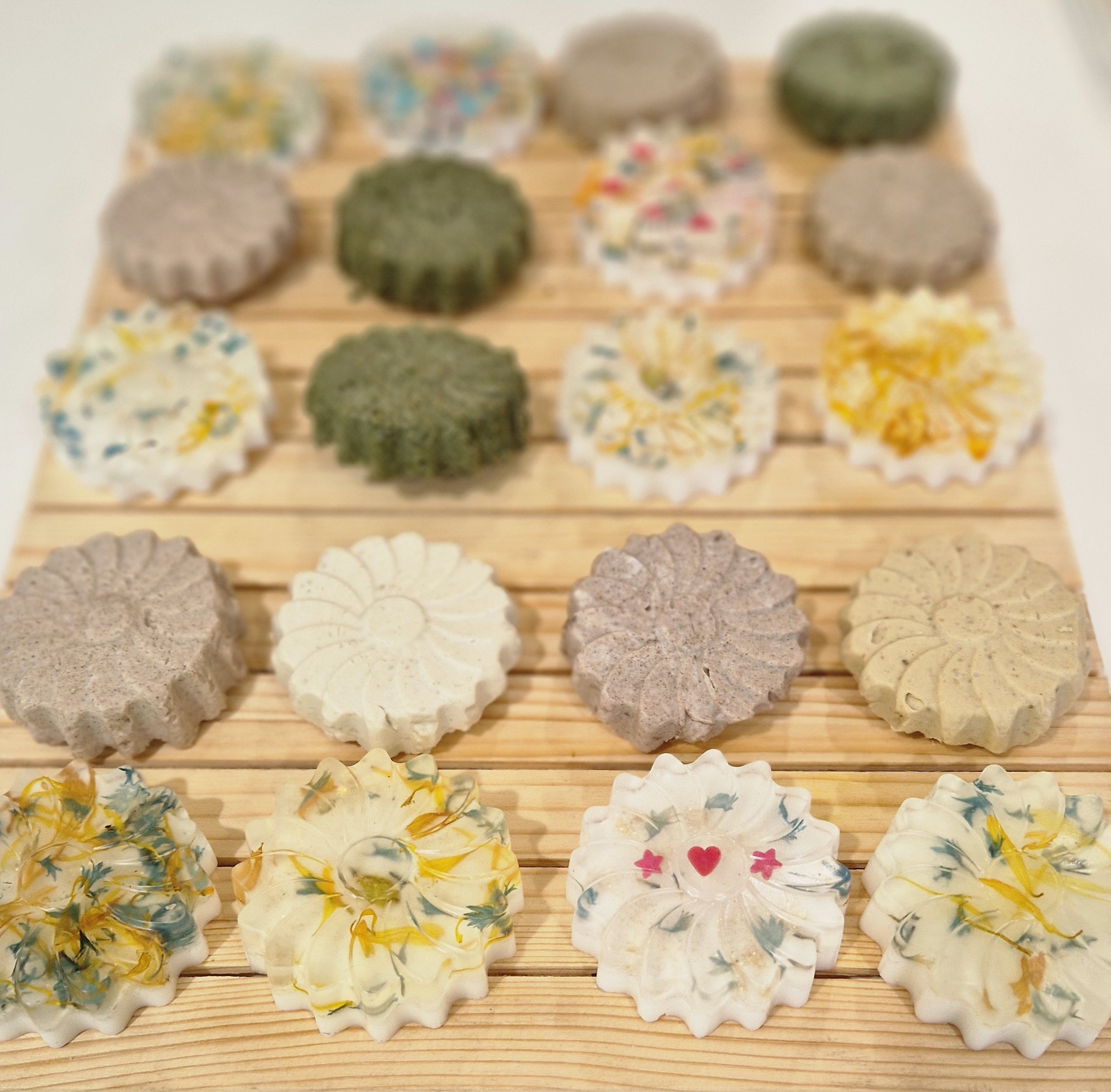 Atelier shampoing solide et savon personnalisés