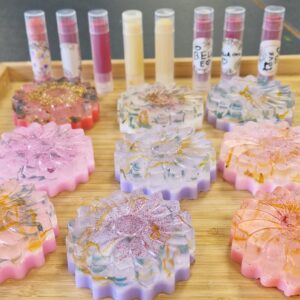 Atelier Stick à lèvres et savon fleur