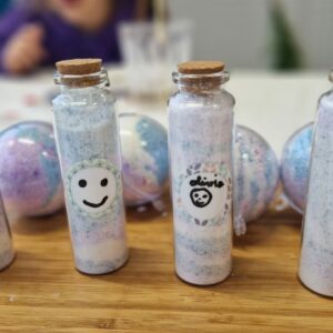 Atelier poudre et bombes effervescentes pour le bain